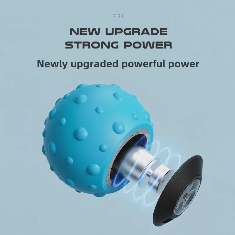 Electric Vibrating Massage Ball for Muscle Relaxation and Fitness