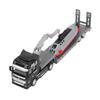 Alloy Semi Flatbed Trailer Truck Toy with Submarine Educational Realistic Construction Vehicle