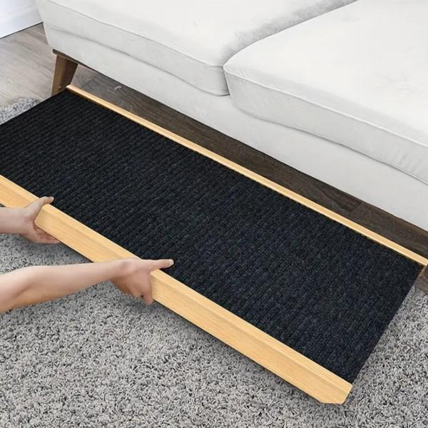 Rampa per Cani Scale in Legno 70 Cm Con Regolazione Altezza [M-Rampa1]