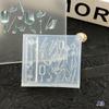 1Pcs Silicone Nail Art Mold Chinese Style Fan Pipa Lantern Gourd Pattern Relief 3D Transparent Nail Template DIY Manicure Decor