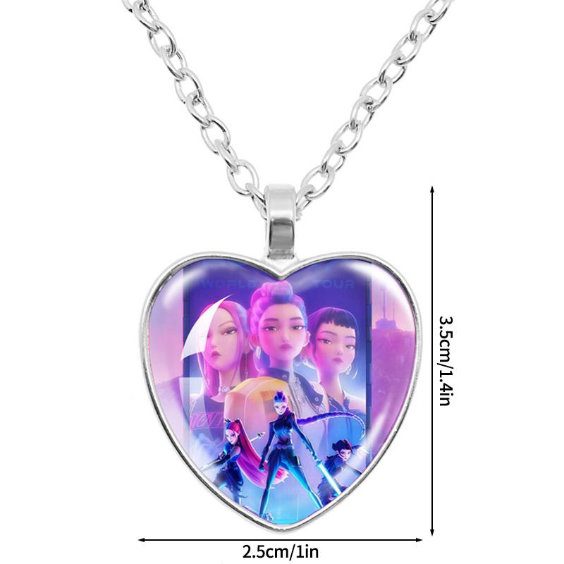 Kpop Demon HHunte Bracelet Huntrix Necklace Bracelet  Anime Hunter Hanging Pendants Party Supplies Fans Favor Gifts