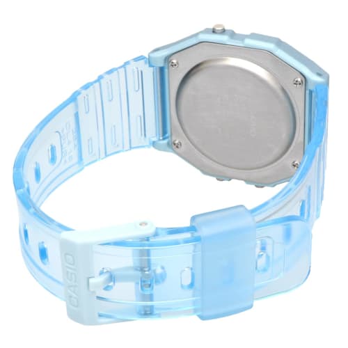 Casio CASIO Digital Watch Quartz F-91WS-2 Unisex Cheap Casio Clear Blue
