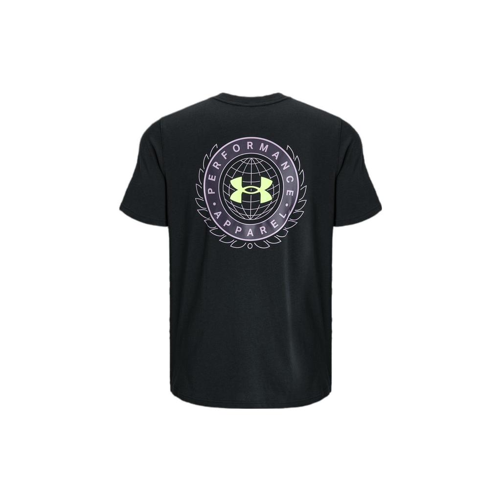 Under Armour Crest T Shirt Men's Black 1366471-001