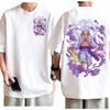 One Piece Luffy Gear 5 Nika T-shirt Men Dynamic Print Cotton Anime Tee Modern Streetwear Comfortable Casual Daily Top