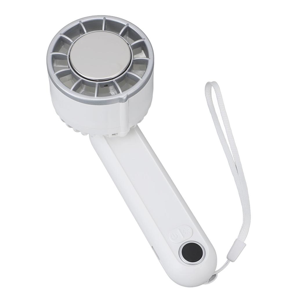 Portable Handheld Fan Foldable LED Display Rechargeable Handheld Pocket Fan for Travel Camping