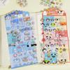 4pcs Sticker Kawaii Animal 3d Relief Crystal Cute Diy Mobile Phone Decor Sticker Student Hand Account Stationery