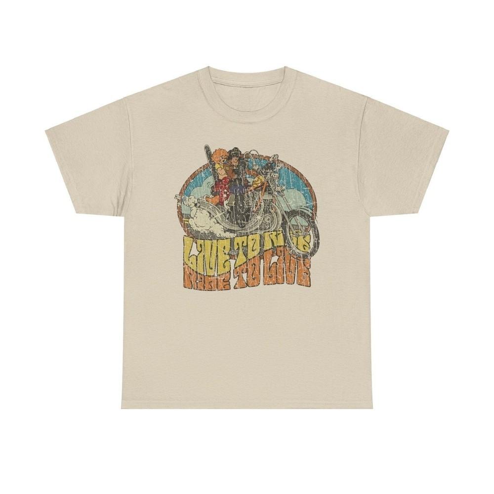 

Freedom Rider Live to Ride Nostalgic T-shirt 4XL