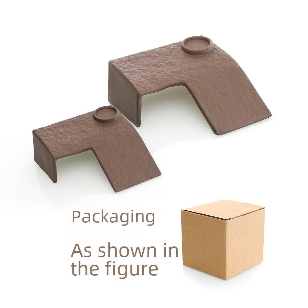 Turtle Sunbathing & Climbing Platform: High-Temp Ceramic Aquarium Rest & Hiding Ladder
