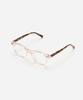 Peullang Pf300 50 Wellington Horn-Rimmed Clear Leopard (C5)