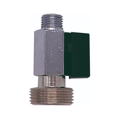 Stop Valve - Metal - 1 Tube - Grey - Interior - Valve for CO2/Nitrogen Regulator