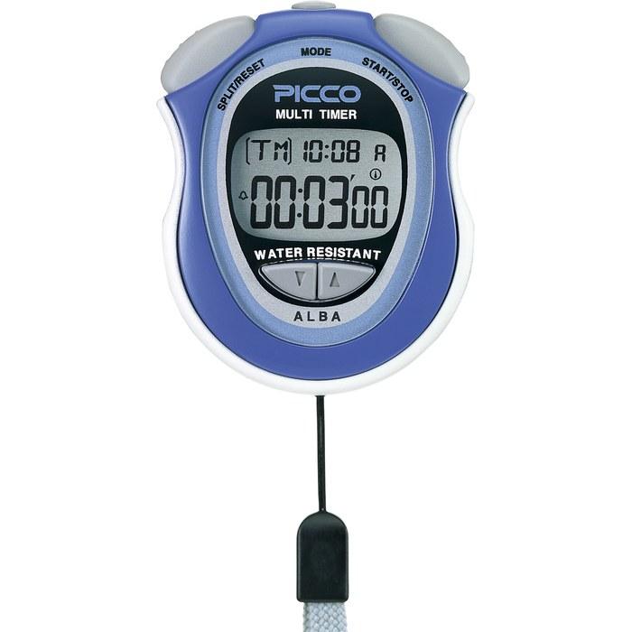Seiko Alba Picco Multitimer ADME002 Lavender Blue, approx. 72x58mm, 27mm thick