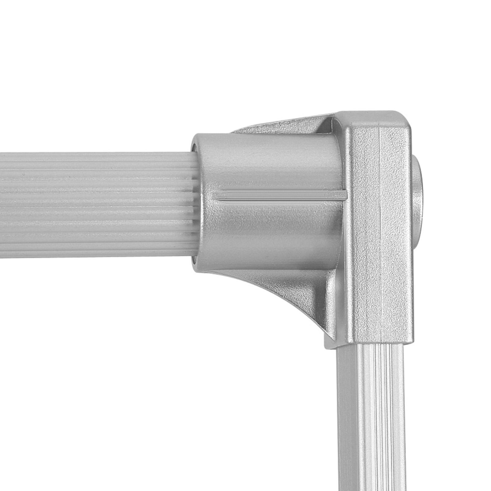 

Lift Pull Down Adjustable Width Wardrobe Clothes Hanging Rail Soft Return Space Saving #2 белый