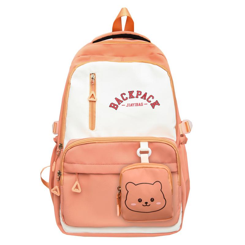 

Простой школьный рюкзак для мальчиков, студентов колледжа, старшеклассников, большой вместимости для девочек, рюкзаки в стиле колледжа, рюкзаки в корейском стиле