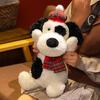 Cartoon Cute English Spotted Dog Doll Sitting Puppy Plush Toy Doll Children Soothing Doll Gift