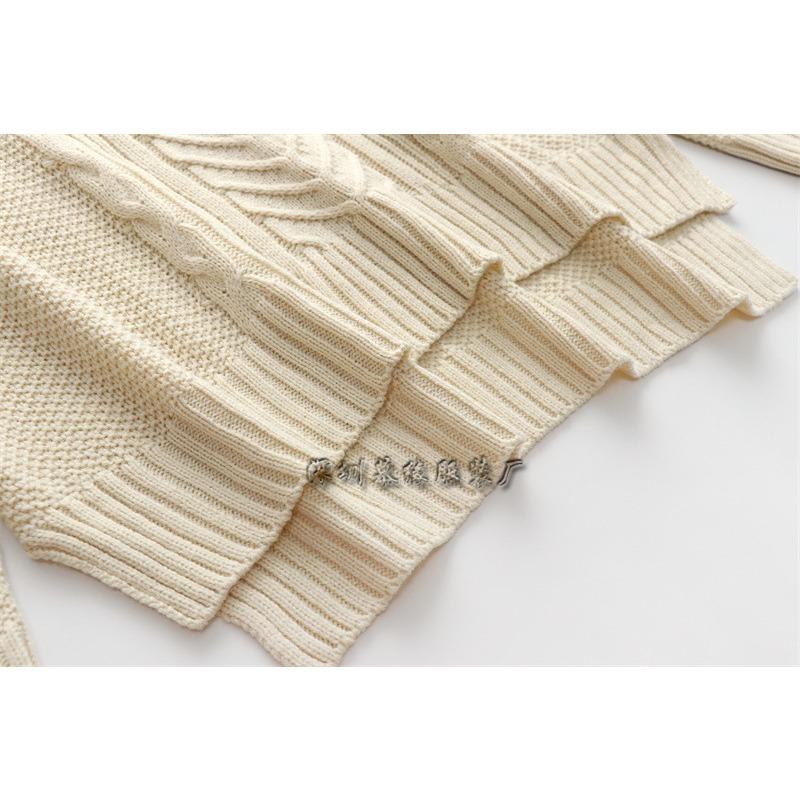 Women S Long Sleeve Crew Neck Knit Sweater Solid Color Casual Fall Winter