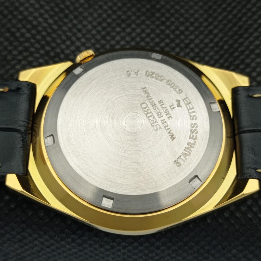 REFURBISHED VINTAGE SEIKO 5 AUTO 6309A JAPAN MENS D/D GOLDEN WATCH A309520-9 Seiko-a309520-1