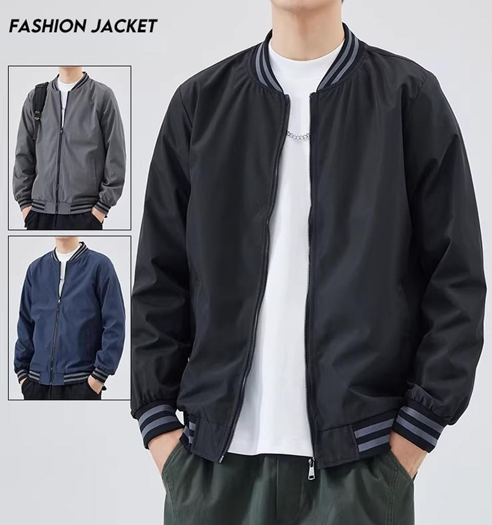 Kayiyasu Windbreaker Windproof and Spring Plus Sizes Solid Fall Men's Jacket, Water-Repellent, Outerwear, M-4XL, Lightweight, Color, Casual,