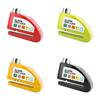 Aluminum Alloy Motorcycle Disc Brake Lock With Reminder Rope For Outdoor Riding Security