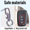 For Vw Golf 7 Beetle Passat B8 Polo Seat Leon Mk4 Ibiza Arona Ateca Skoda Octavia Karoq Superb 3 Kodiaq Rapid Car Key Case Cover