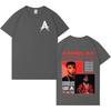 Rapper Anuel AA Album Tour T Shirts 2026 Spring Summer New Mens Fashion Tide Harajuku Casual Y2K Short Sleeve Top