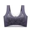 884 Lace Seamless Push-Up Bra for Women - Wirefree, Anti-Sag, Plus Size, Breathable, Thin Vest Design