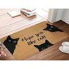 Lovely Cat Patterned Mat Cartoon Living Room Floor Decoration Carpet Non-slip Easy Clean Area Rug Home Office Washable Doormats