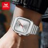OPK Brand Watch Square Steel Belt Men's Watch Luminous Waterproof Single Calendar Quartz Watch Men's Watch