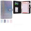 A6 Crystal Ring Binder Cash Budget Book and Daily Financial Planner.