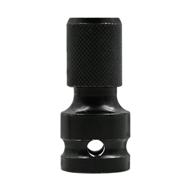 Versatility Impact Driver Bit Holders 1/2 Square Drive To 1/4 Hex Socket Converters Impact Drill Adapter Workshop Use