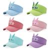 Breathable Sun Hat Cute Rabbit Beach Hat Outdoor Baseball Cap  Men Women