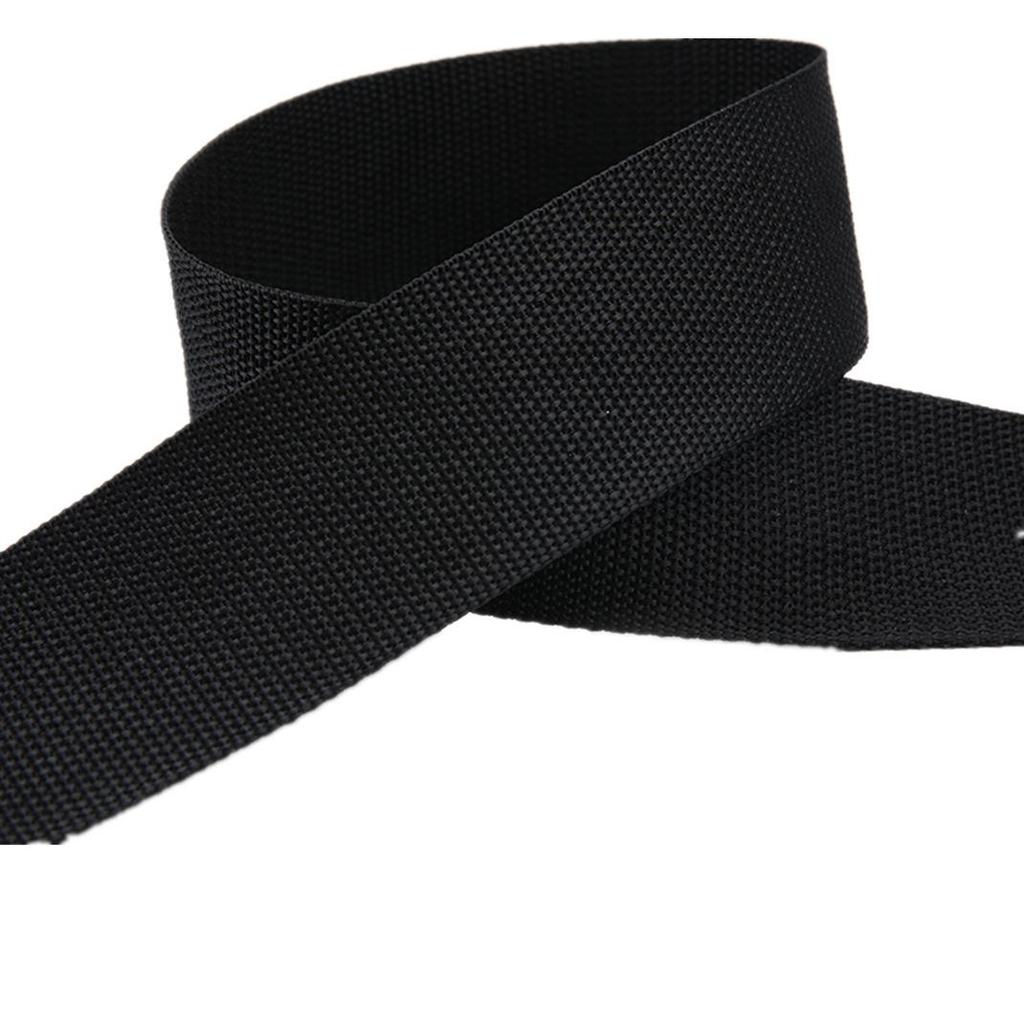 Wear-Resistant Nylon Cargo Binding Strap - Flat Webbing Tie-Down and Packing Strap