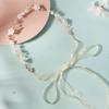 Lawn Wedding Round Garland Headband Luxurious Flash Pearls Hair Accessories for Women Hairstyle Making Tool