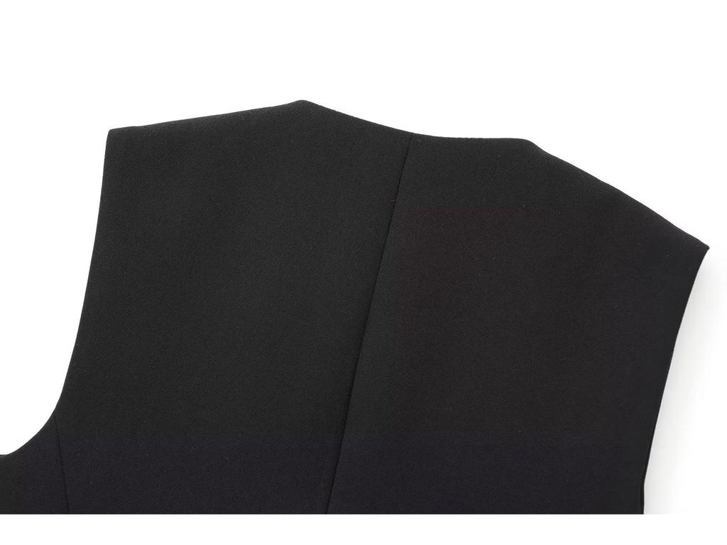 2024 Autumn Women's Asymmetrical Vest & Casual Pants - Euro-American Style Fashion