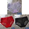 3pcs Sexy Lace Transparent Panties for Women Underwear Fashion Panty Lingerie Breathable Hollow Out Briefs Female Underwear