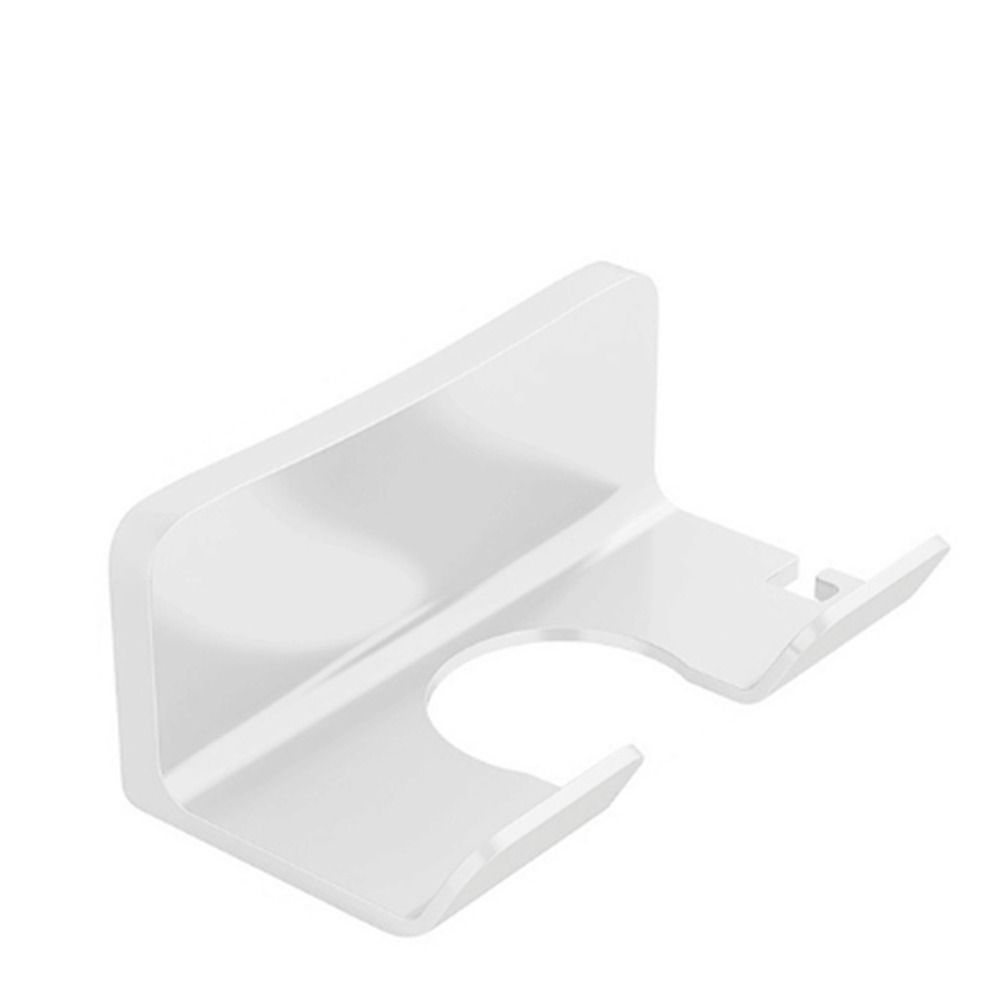 

Plastic Hair Dryer Holder Black Hairdryer Organizer Practical Straightener Stand Hair Dryer white-A