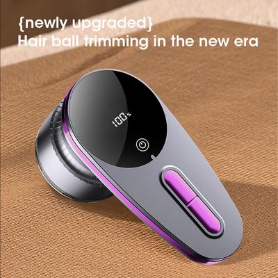 Rechargeable Electric Fabric Shaver Lint Pill Remover for Clothes Garment with LCD Display Home Use Portable Shaver