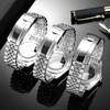Dog Tooth Style 36mm 40mm NH34 NH35 NH36 NH38 ETA2824 Watch Case Waterproof Sapphire Crysta 904L Steel Watchband Bracelet Cover