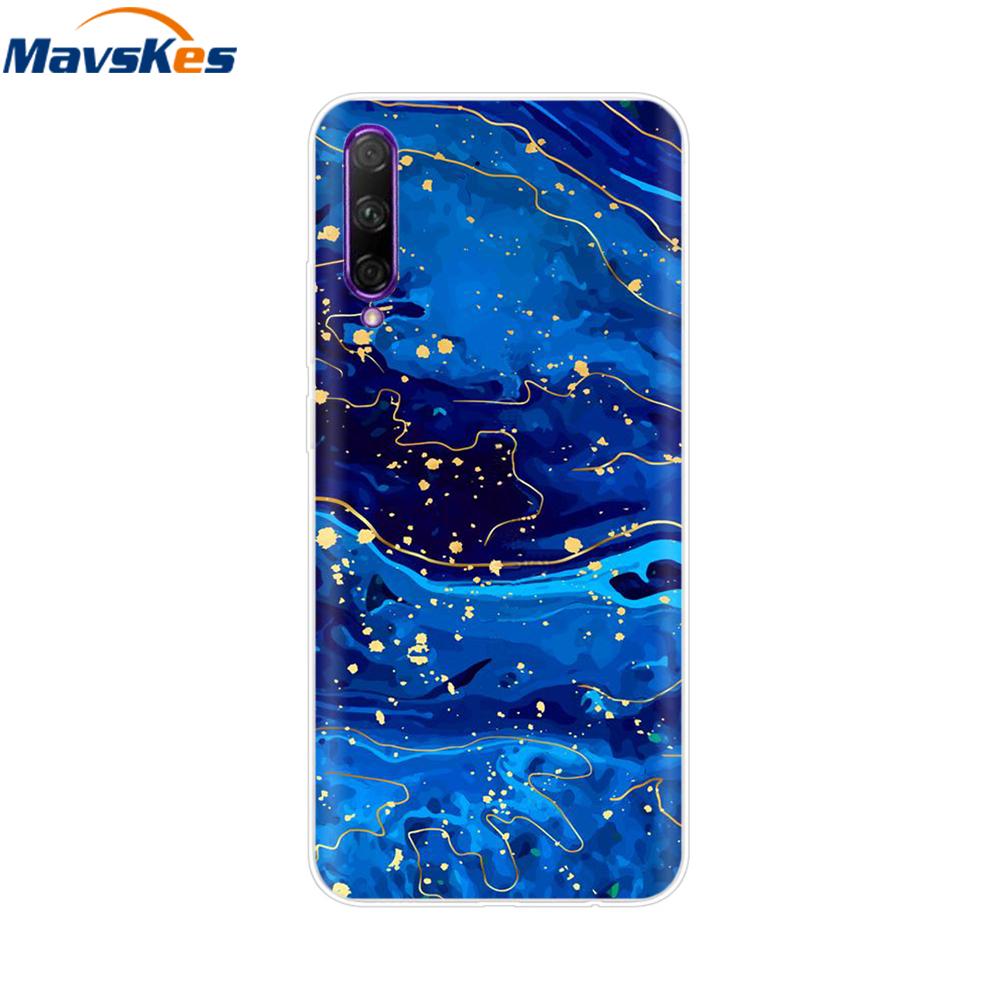 For Huawei P Smart Pro Case Cute Candy Painted Cover Soft Silicone Phone Case For Huawei P Smart Pro 2019 Cover Coque Bumper