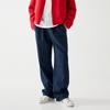 Relaxed Fit Wide-leg Jeans Mens Straight Hip-hop Street American Trousers