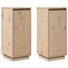 VidaXL Buffets 2 pcs 31,5x34x75 cm Bois massif de pin