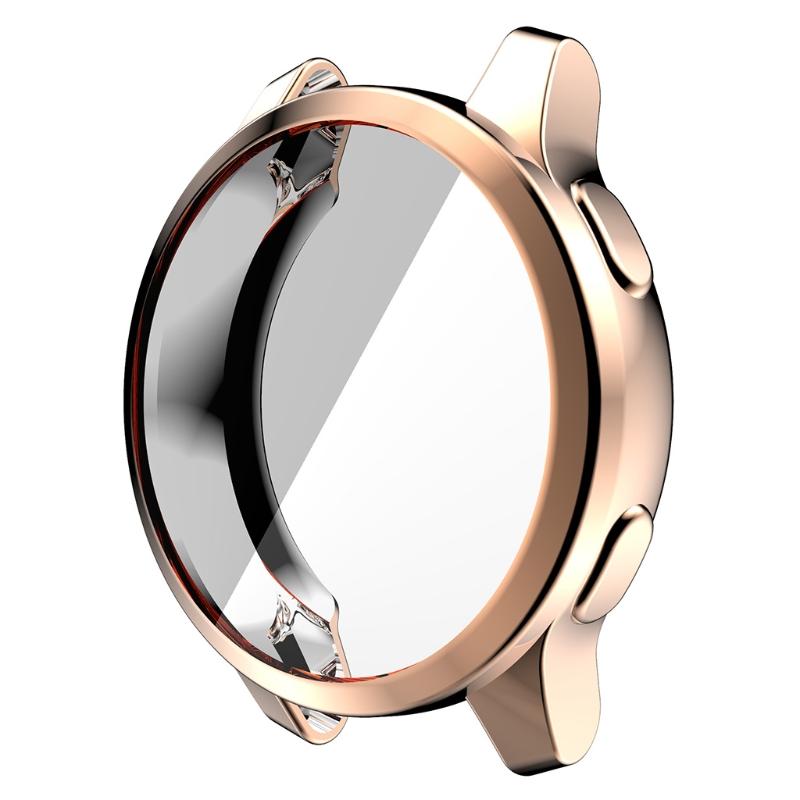 Case for  Vivoactive 4S 40mm TPU Clear Screen Protector All Around Case Overall Protective Cover