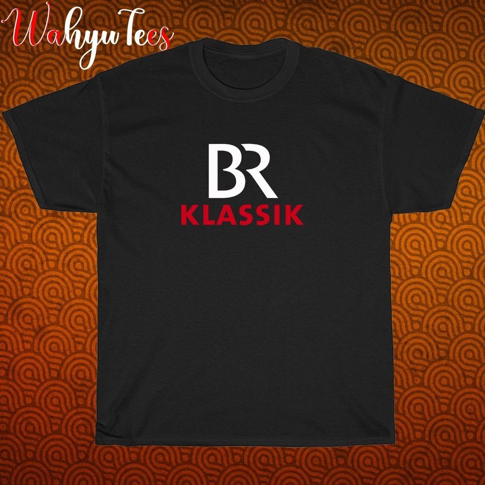 

New! BR-KLASSIK Logo Black Grey Navy White Size S-5XL Unisex T-Shirt L
