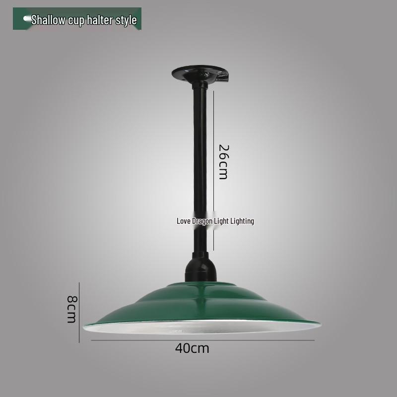 Vintage Military Green Outdoor Curved Pole Street Light, Waterproof Industrial-Style Lampshade for Doorway or Farmhouse Wall