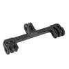 Camera Double Ended Bracket Aluminium Alloy Black Color Dual Connector Bracket Holder