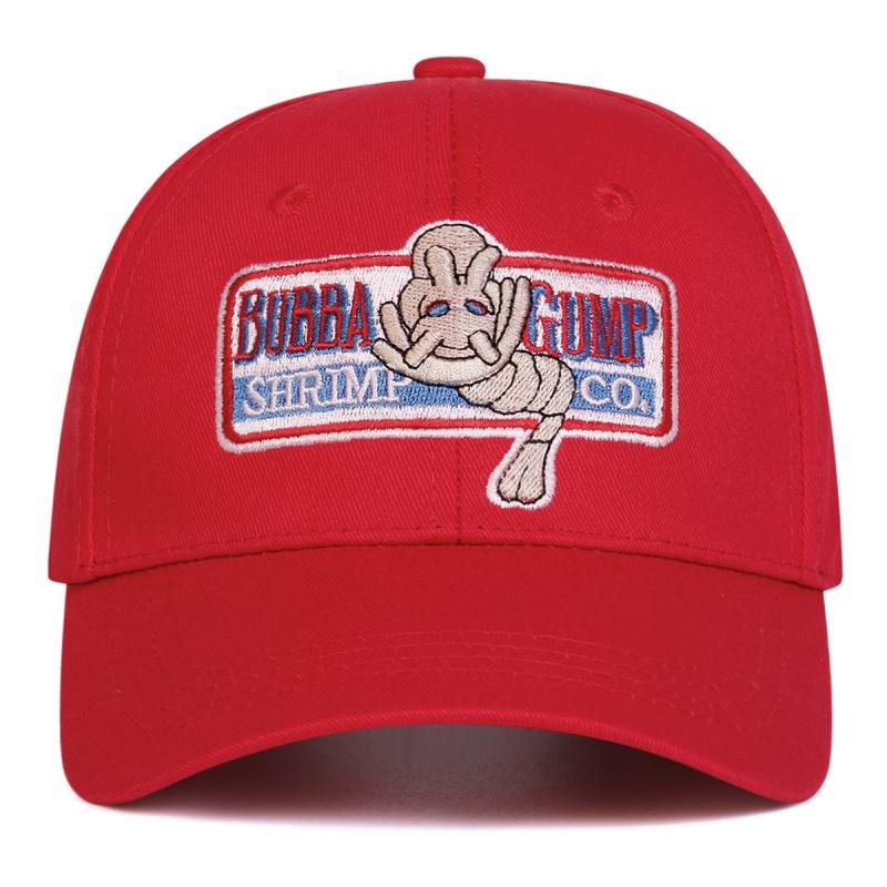 Cappello Fashion Design 1994 BUBBA GUMP SHRIMP Cappellino da baseball uomo donna Cappelli sportivi Cappellino estivo Cappello casual ricamato Cappelli Forrest Gump