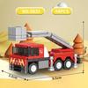 Funny car building blocks toys, sliding cars, city themed simulation vehicles, exquisite interior decorations, gifts for child