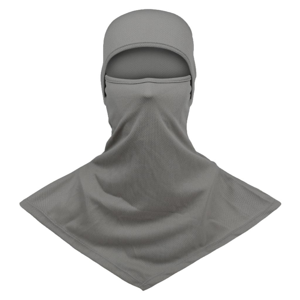 Maschera Balaclava Integrale Maschera Facciale Tessuto Traspirante Leggero Protezione UV Ghetta per il Collo per Attività all'Aperto Ciclismo Corsa Escursionismo