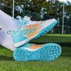 New Kids Swivel Buckle Soccer Boots Boys Girls TF Broken Nails Training Competition Sneakers for Primary and Secondary School Students
