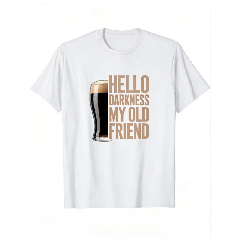 Unisexs Fun Beer Enthusiast Tshirt Summer New Casual Harajuku Style Unisex Tshirt S