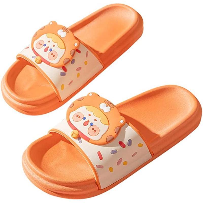 Fruit pattern indoor sandals, bathroom slippers, non-slip, stylish, washable, summer